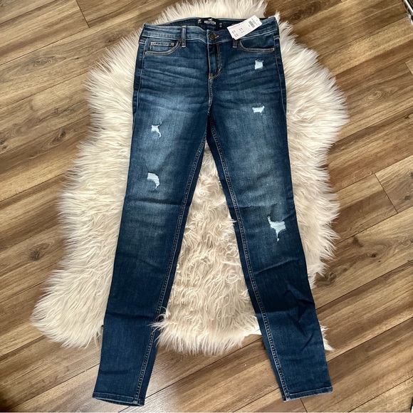 Dark wash skinny jeans - Picture 4 of 7